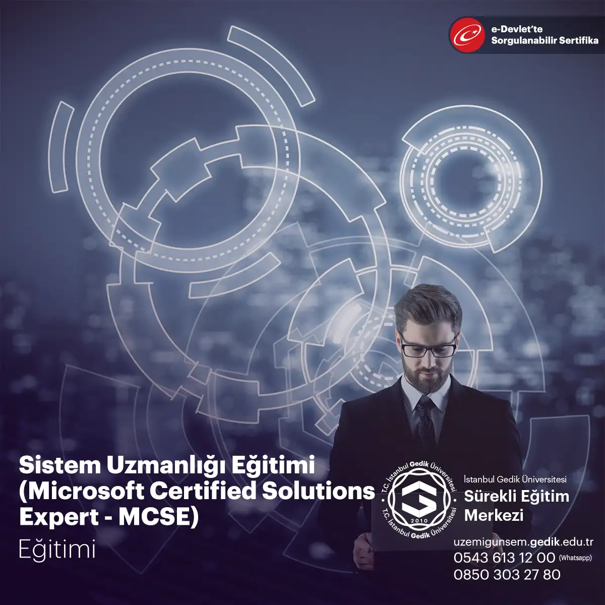 Sistem Uzmanlığı Eğitimi (Microsoft Certified Solutions Expert - MCSE) Eğitimi 