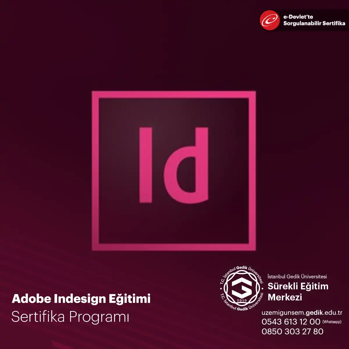 Adobe Indesign Eğitimi 