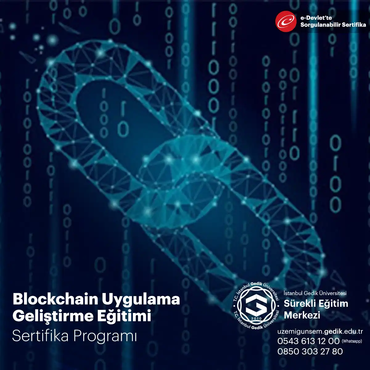 Blockchain Uygulama Geliştirme Eğitimi 