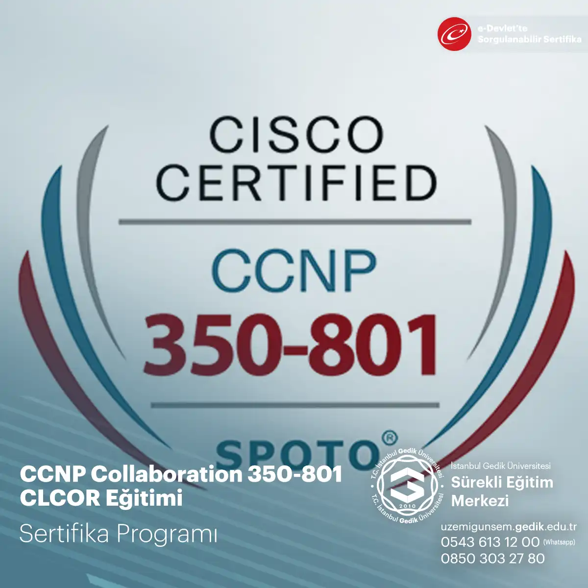 CCNP Collaboration 350-801 CLCOR Eğitimi 