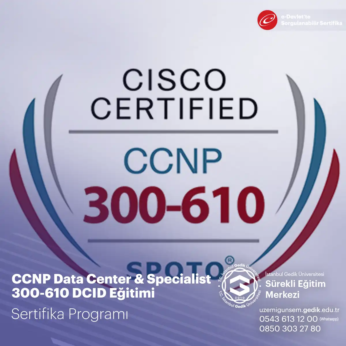 CCNP Data Center & Specialist 300-610 DCID Eğitimi 