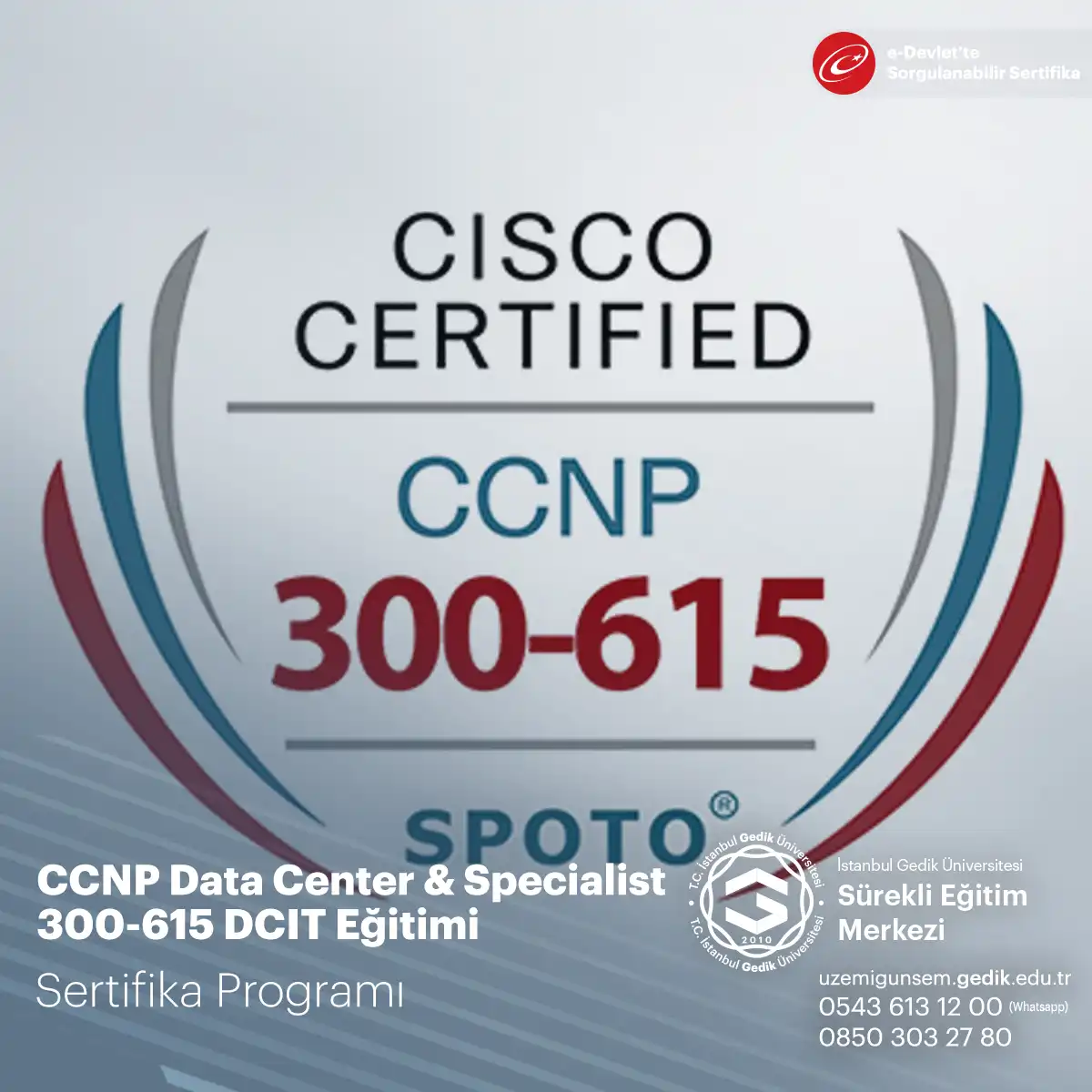 CCNP Data Center & Specialist 300-615 DCIT Eğitimi 