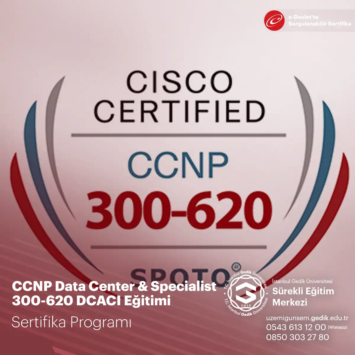 CCNP Data Center & Specialist 300-620 DCACI Eğitimi 