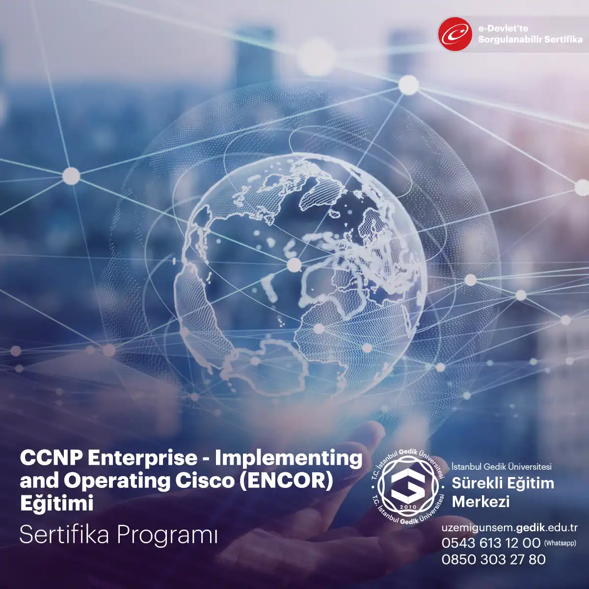 CCNP Enterprise - Implementing and Operating Cisco (ENCOR) Eğitimi 