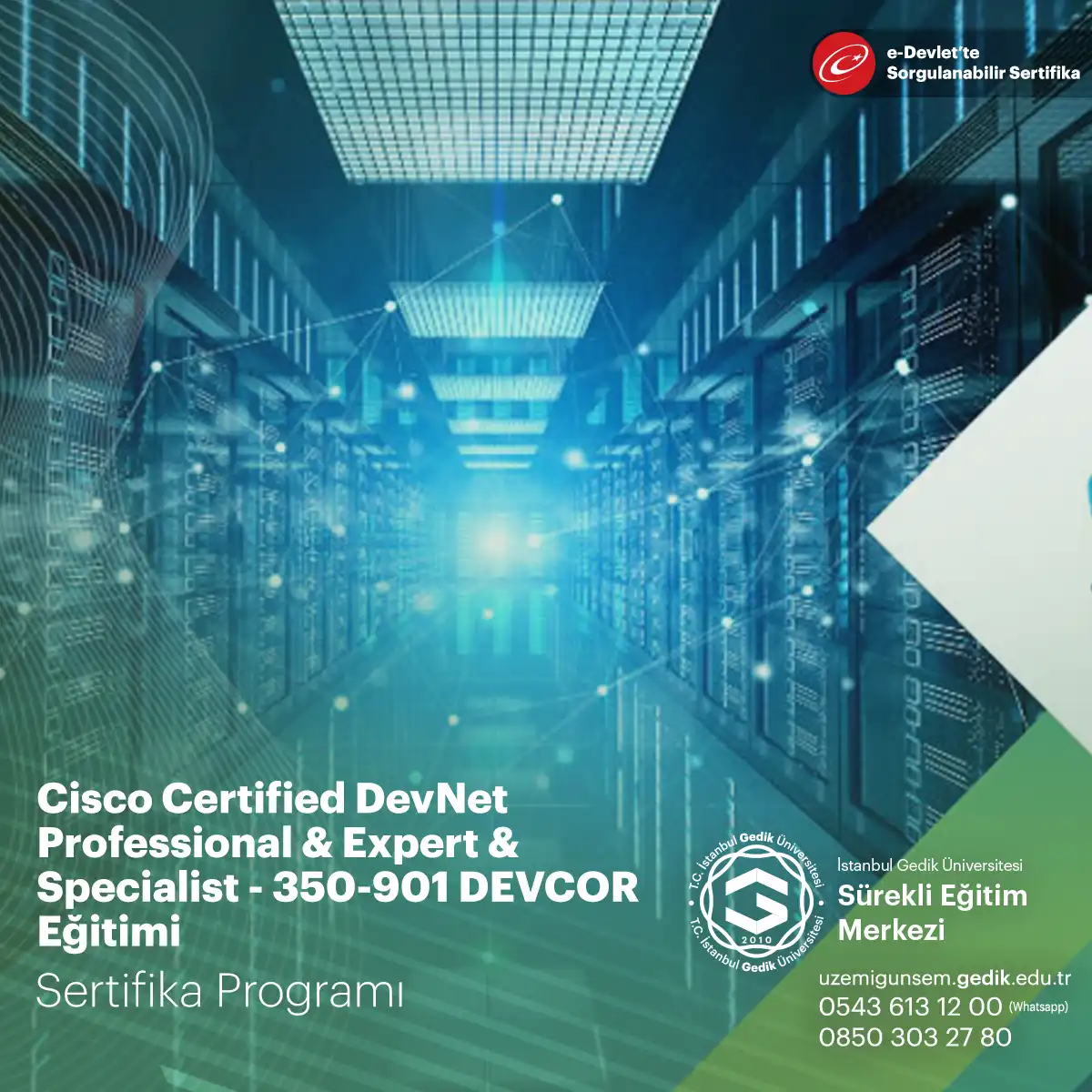Cisco Certified DevNet Professional & Expert & Specialist - 350-901 DEVCOR Eğitimi 