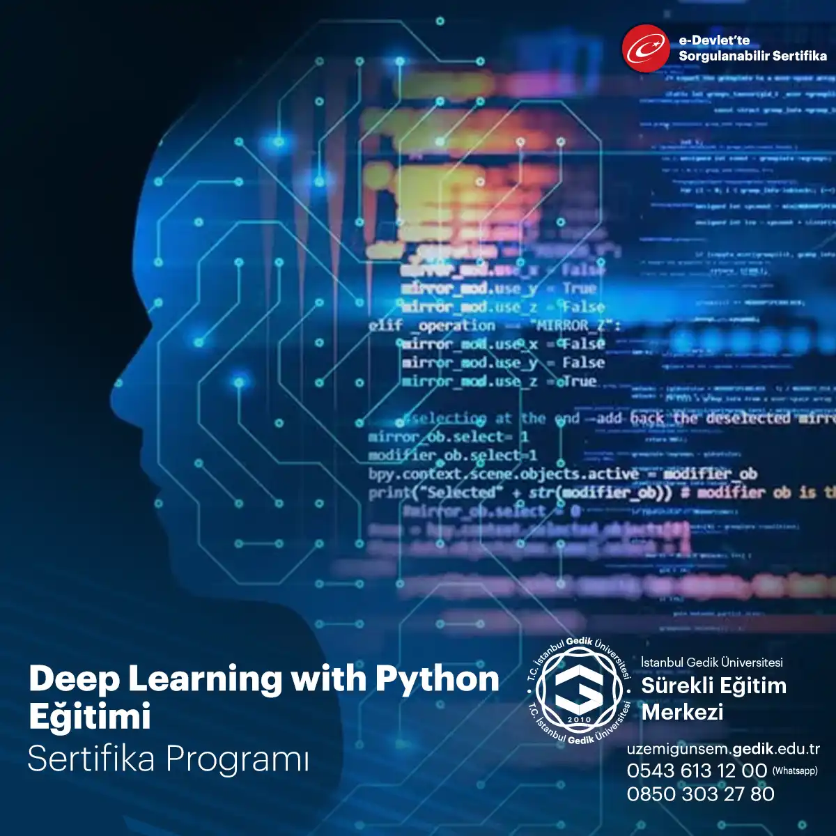 Deep Learning with Python Eğitimi 