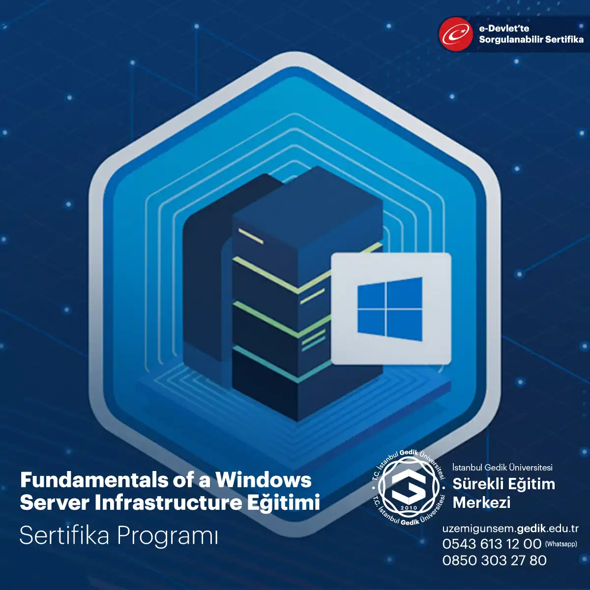 Fundamentals of a Windows Server Infrastructure Eğitimi 