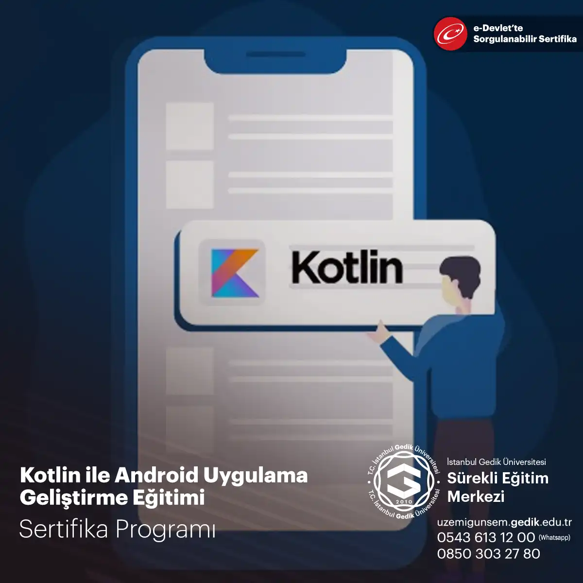 Kotlin ile Android Uygulama Geliştirme Eğitimi 