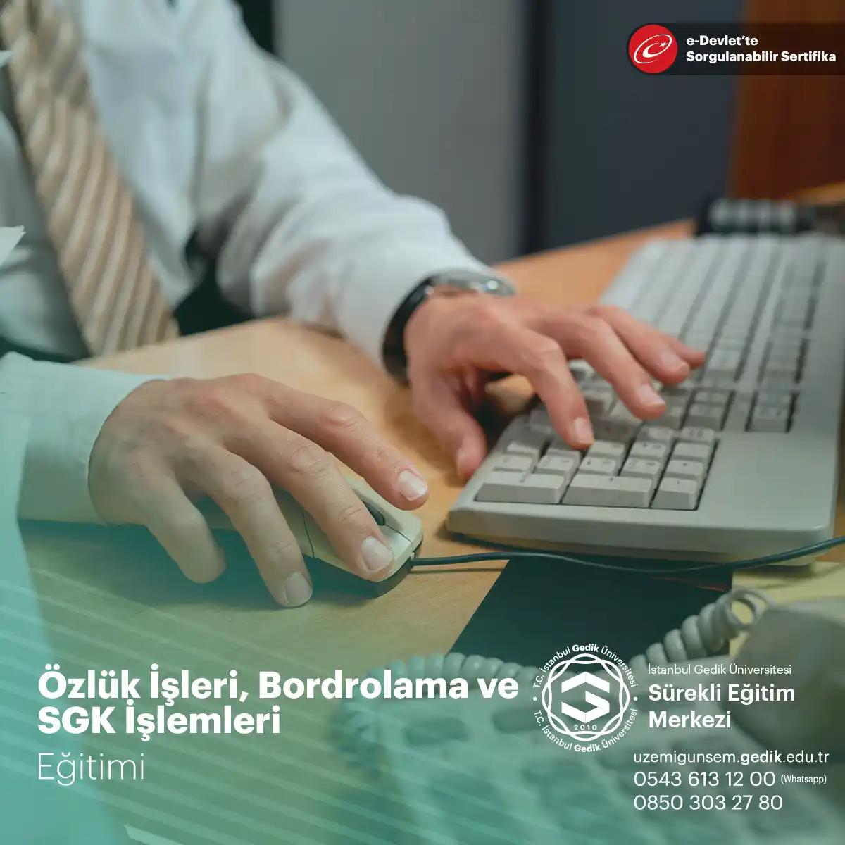 Özlük İşleri, Bordrolama ve SGK İşlemleri Eğitimi Sertifikası