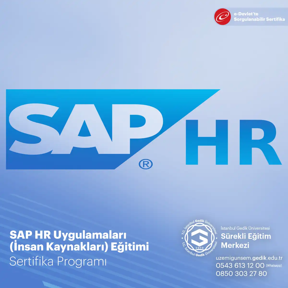 SAP HR Uygulamaları (İnsan Kaynakları) Eğitimi 
