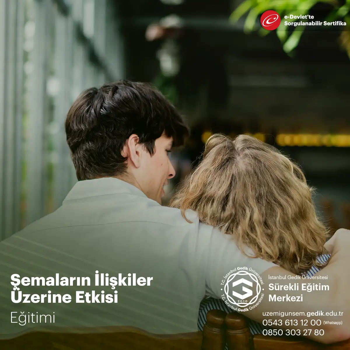 Şemaların İlişkiler Üzerinde Etkisi Eğitimi Sertifika Programı
