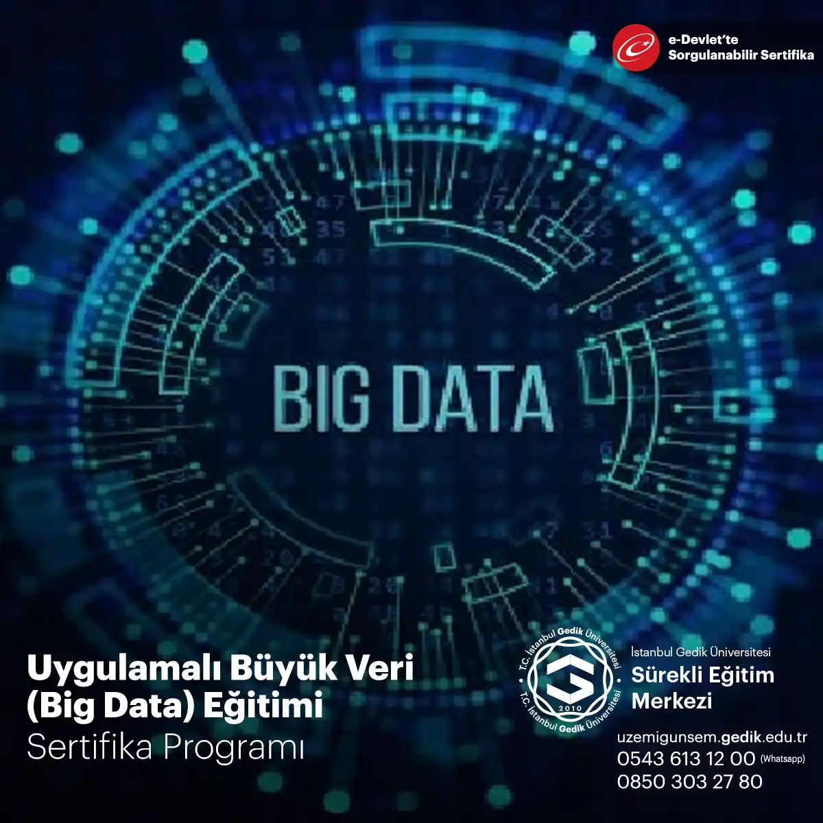 Uygulamalı Büyük Veri (Big Data) Eğitimi 