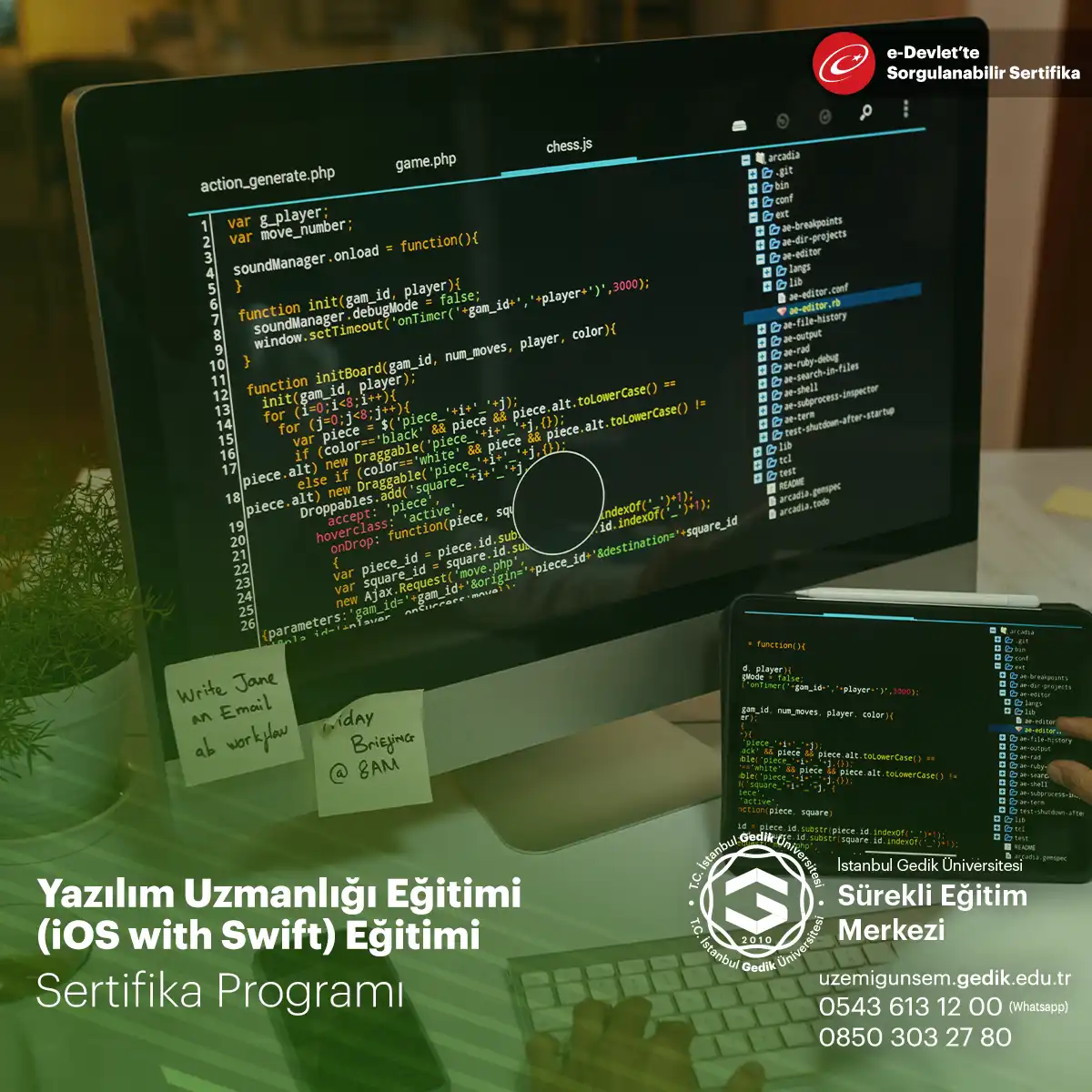 Yazılım Uzmanlığı Eğitimi (iOS with Swift) Eğitimi 