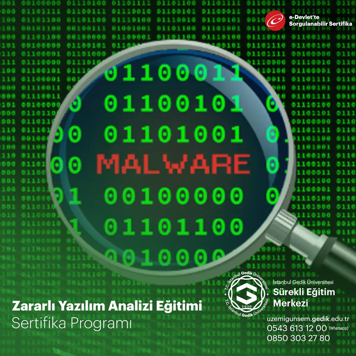 Zararlı Yazılım Analizi Eğitimi 