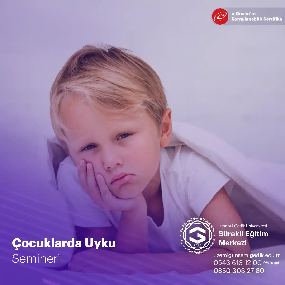 Çocuklarda Uyku Semineri