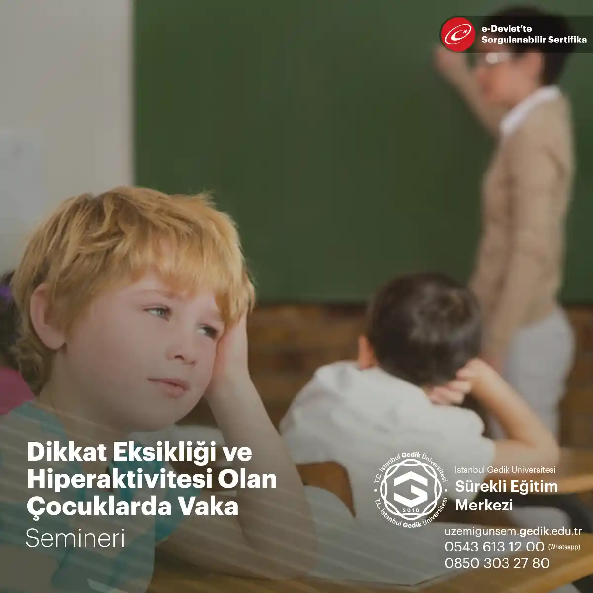 Çocuklarda Dikkat Eksikliği Ve Hiperaktivite Vaka Semineri