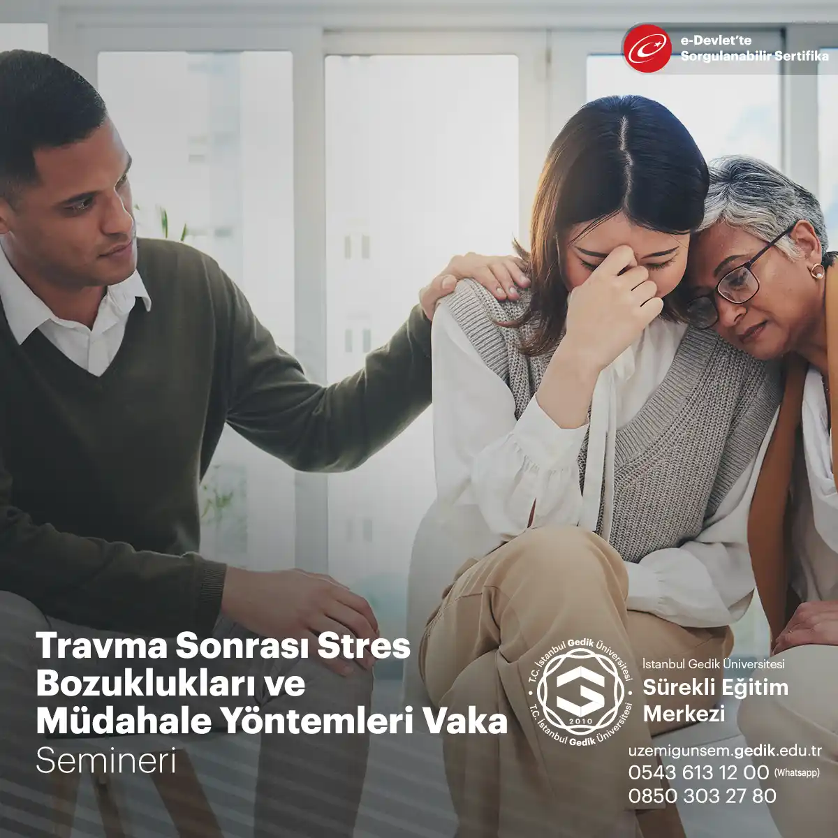 Travma Sonrası Stres Bozuklukları Ve Müdahale Yöntemleri Vaka Çalışması Semineri