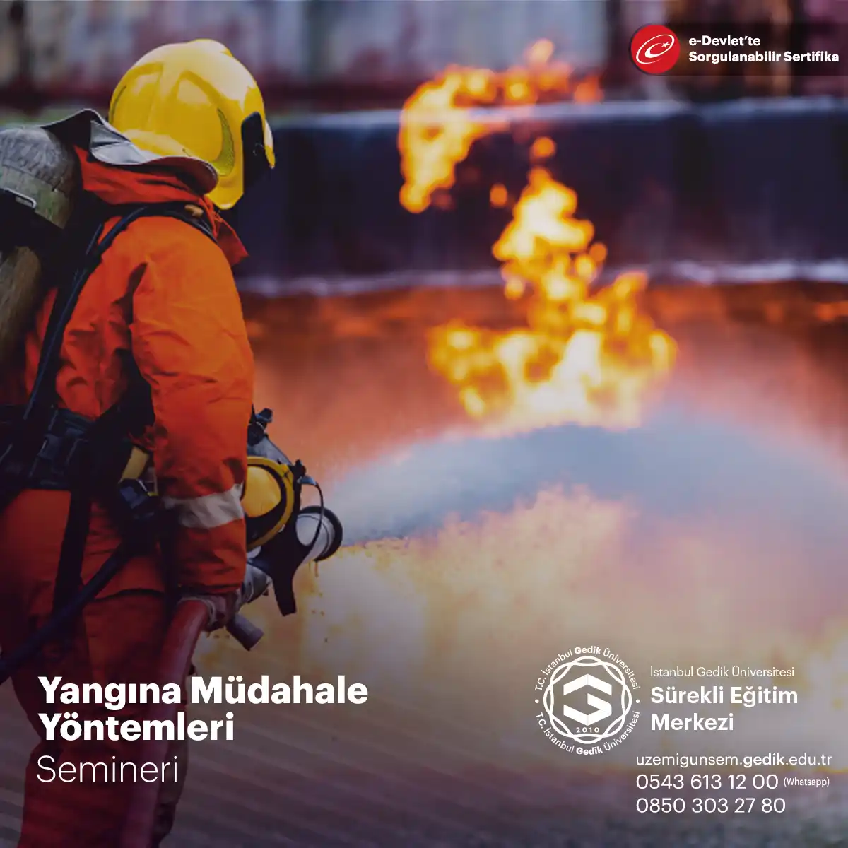 Yangına Müdahale Yöntemleri Semineri