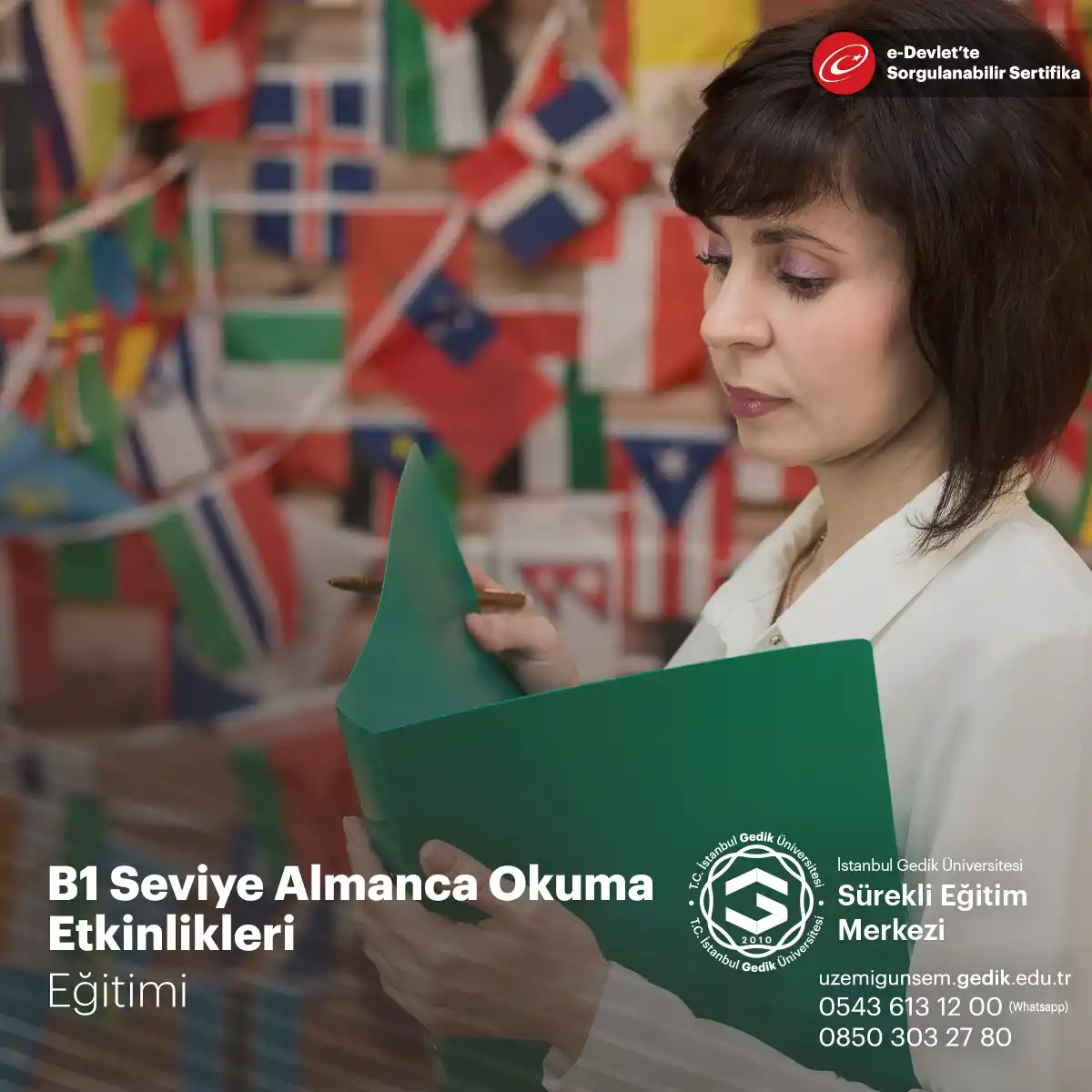 B1 Seviye Almanca Okuma Etkinlikleri Eğitimi
