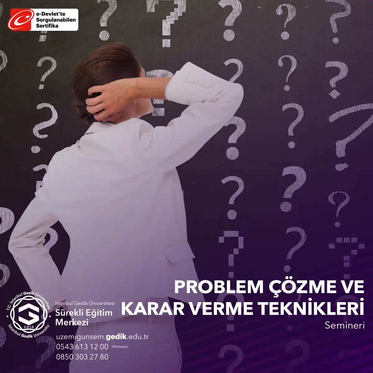 Problem Çözme Ve Karar Verme Teknikleri Semineri