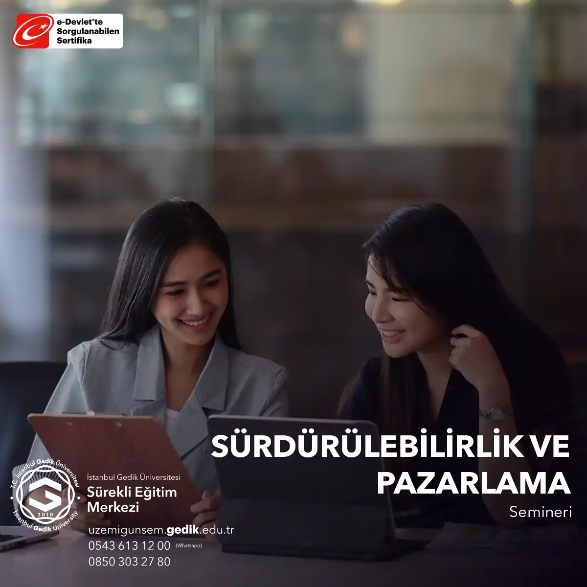 Sürdürülebilirlik ve Pazarlama Semineri