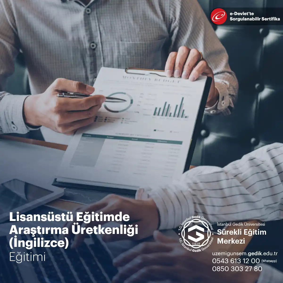 Lisansüstü Eğitimde Araştırma Üretkenliği Eğitimi - İngilizce