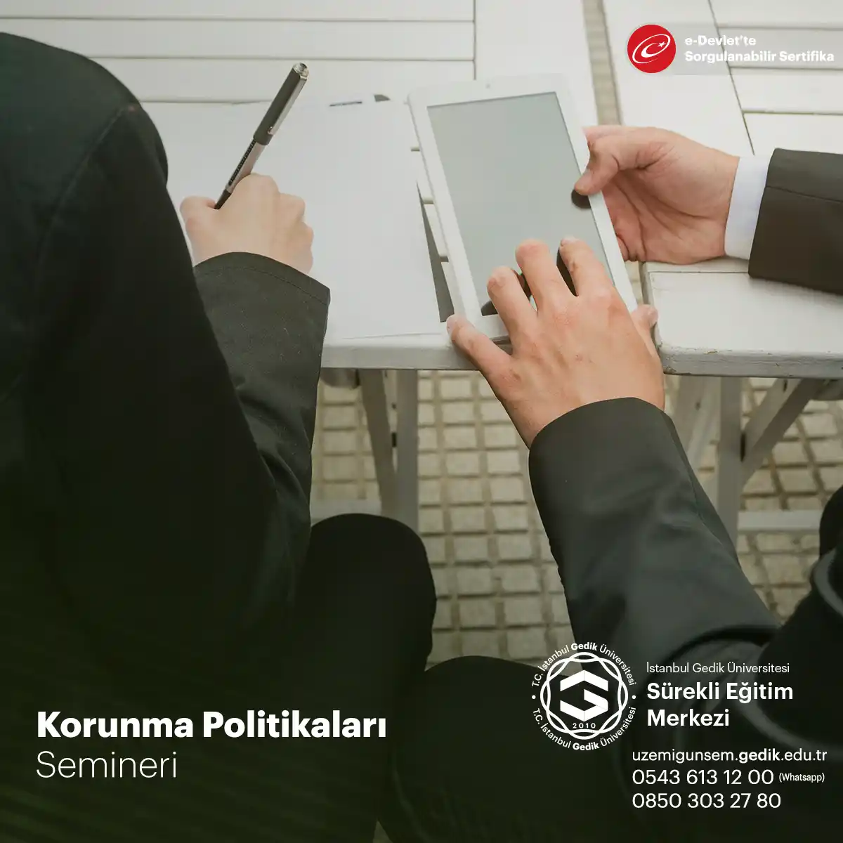 İSG - Korunma Politikaları Semineri