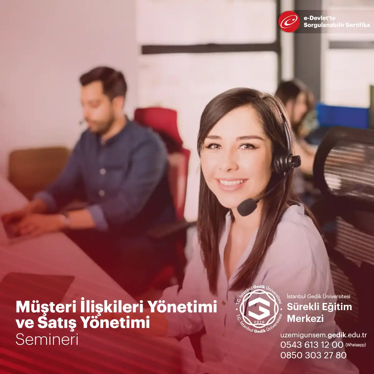 Müşteri İlişkileri Yönetimi ve Satış Yönetimi Semineri 