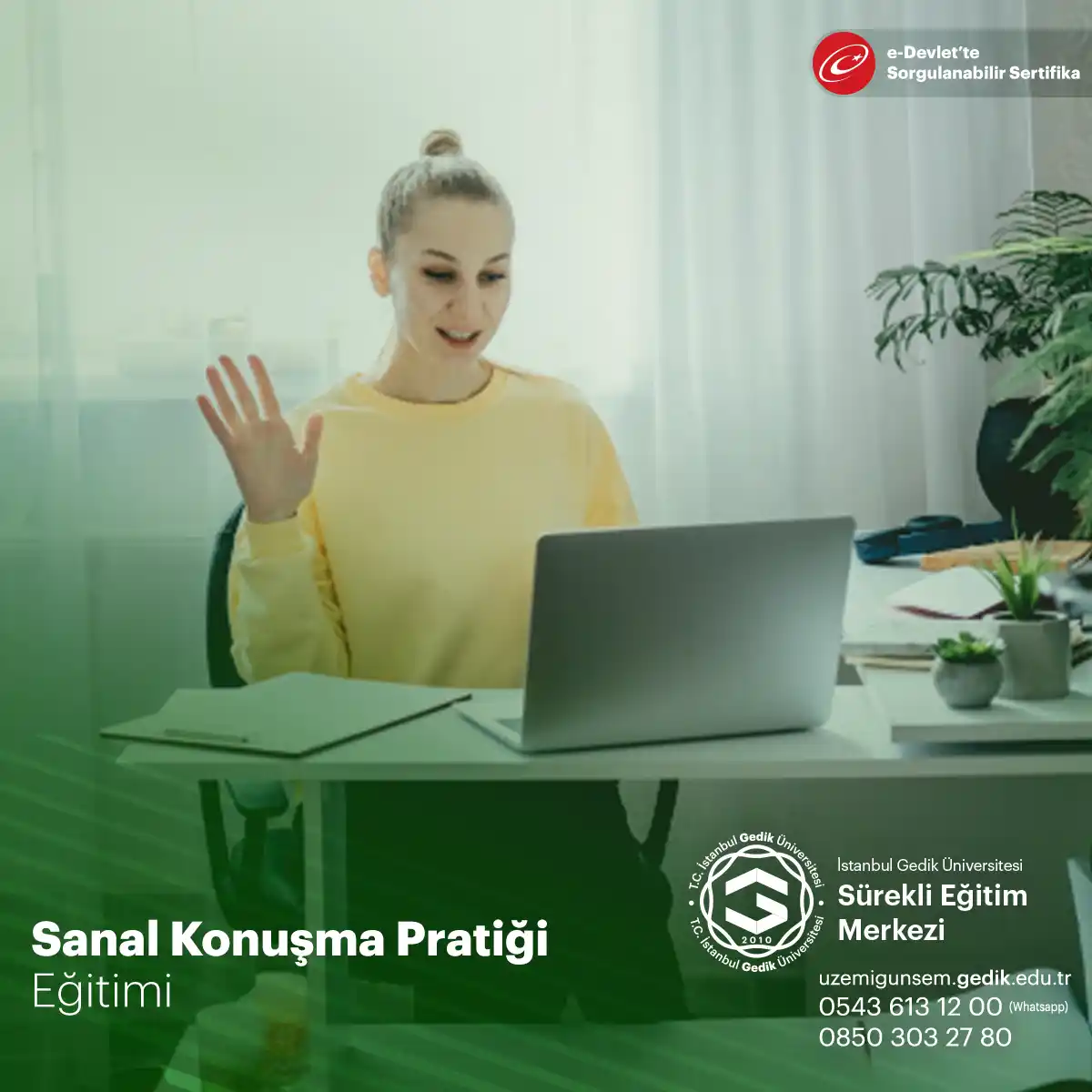 Sanal Konuşturma Pratikleri Eğitimi Sertifika Programı