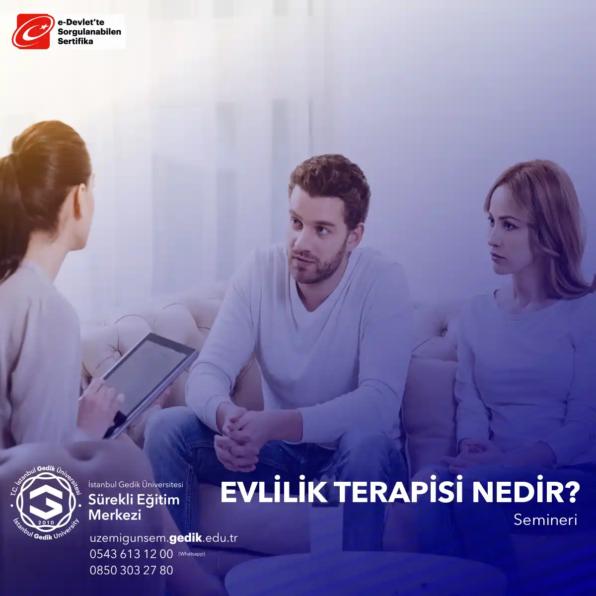 Evlilik Terapisi Nedir? Semineri