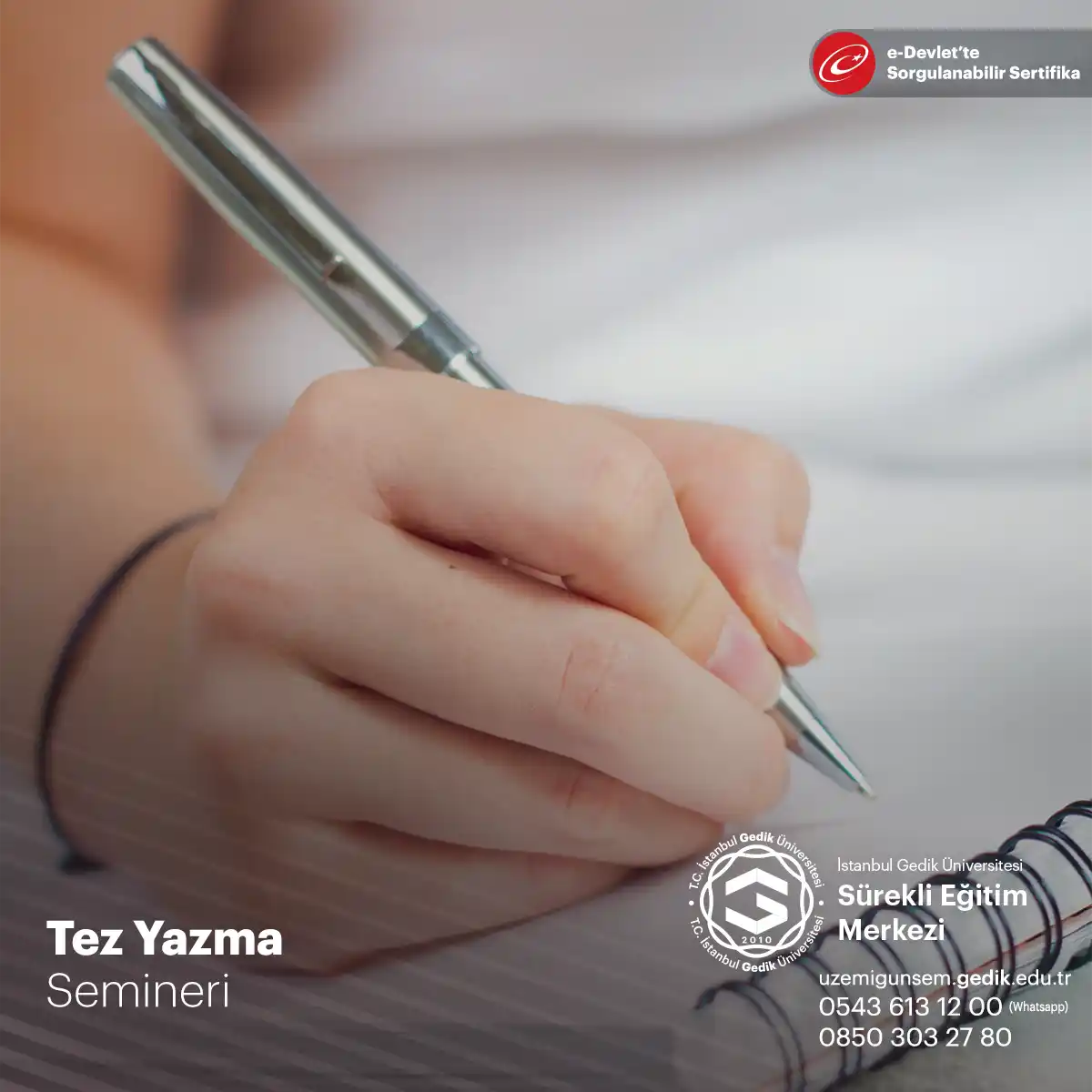 Tez Yazma Semineri