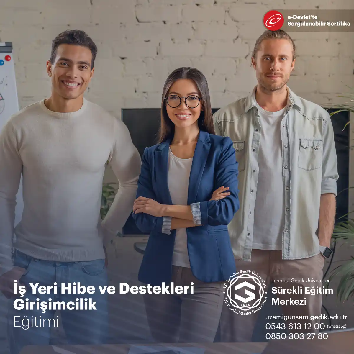 İş Yeri Hibe ve Destekleri - Girişimcilik Sertifikası