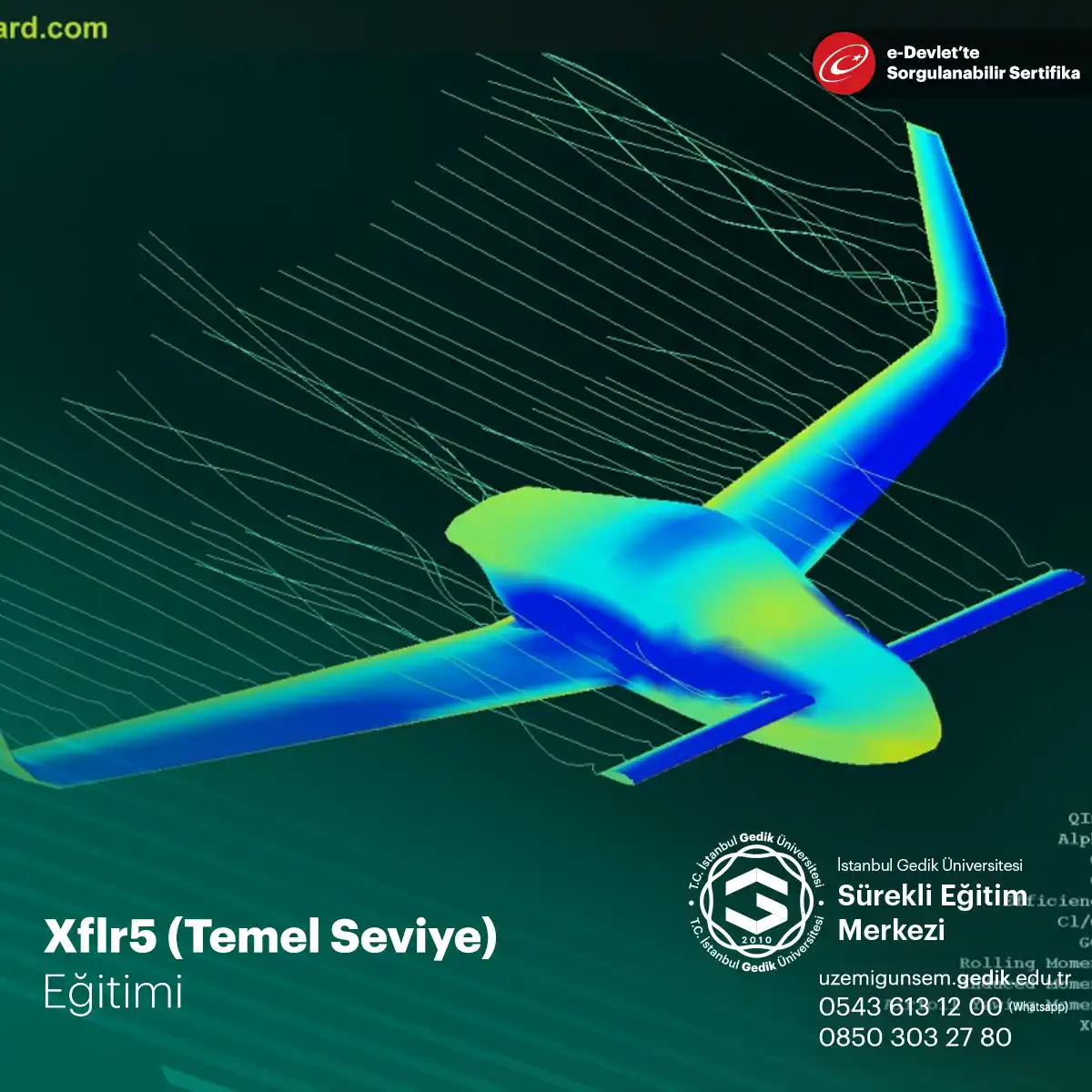 Xflr5 Eğitimi Temel Seviye Sertifika Programı