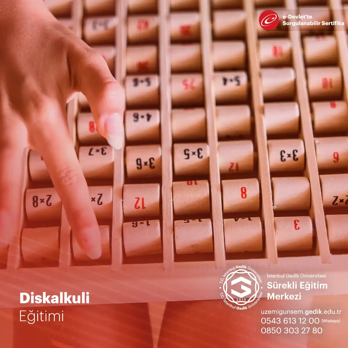 Diskalkuli Eğitimi Sertifika Programı