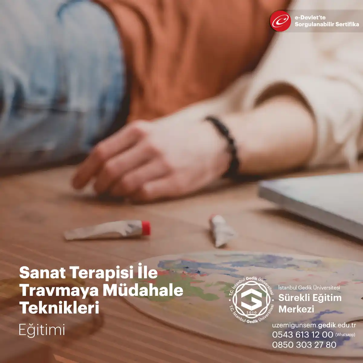 Sanat Terapisi İle Travmaya Müdahale Teknikleri Sertifikası