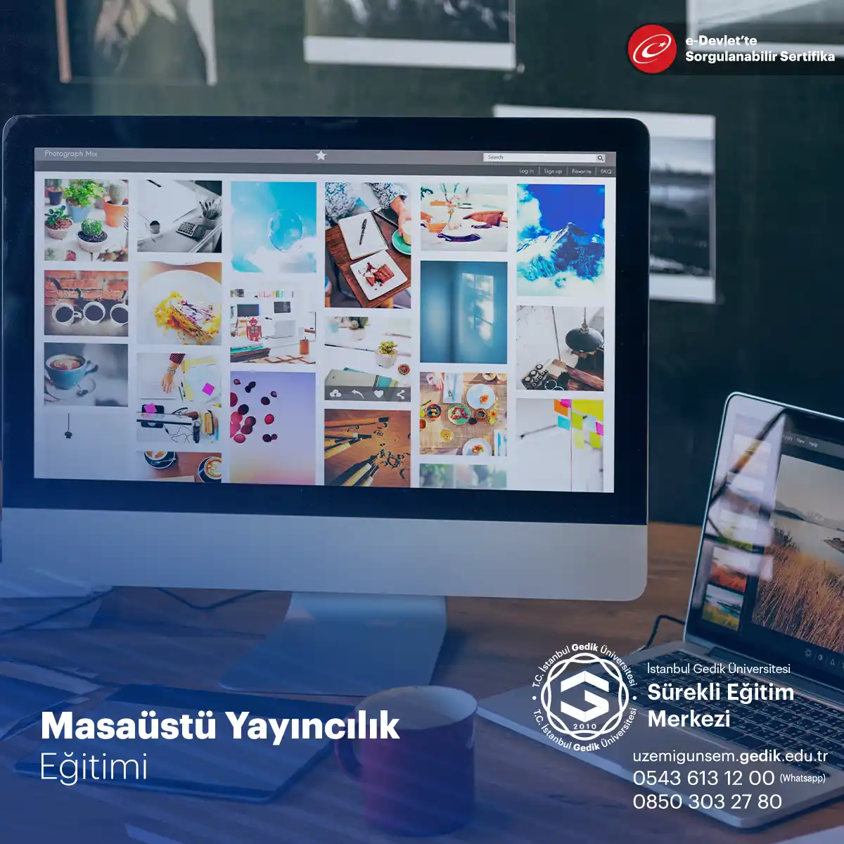 Masaüstü Yayıncılık Sertifikası