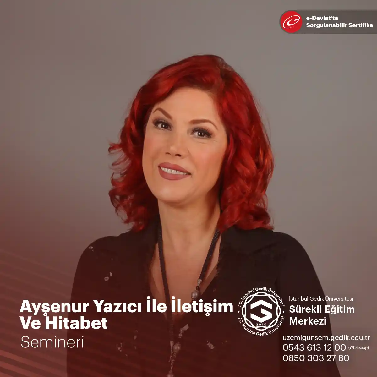 Ayşenur Yazıcı İle İletişim Ve Hitabet Semineri