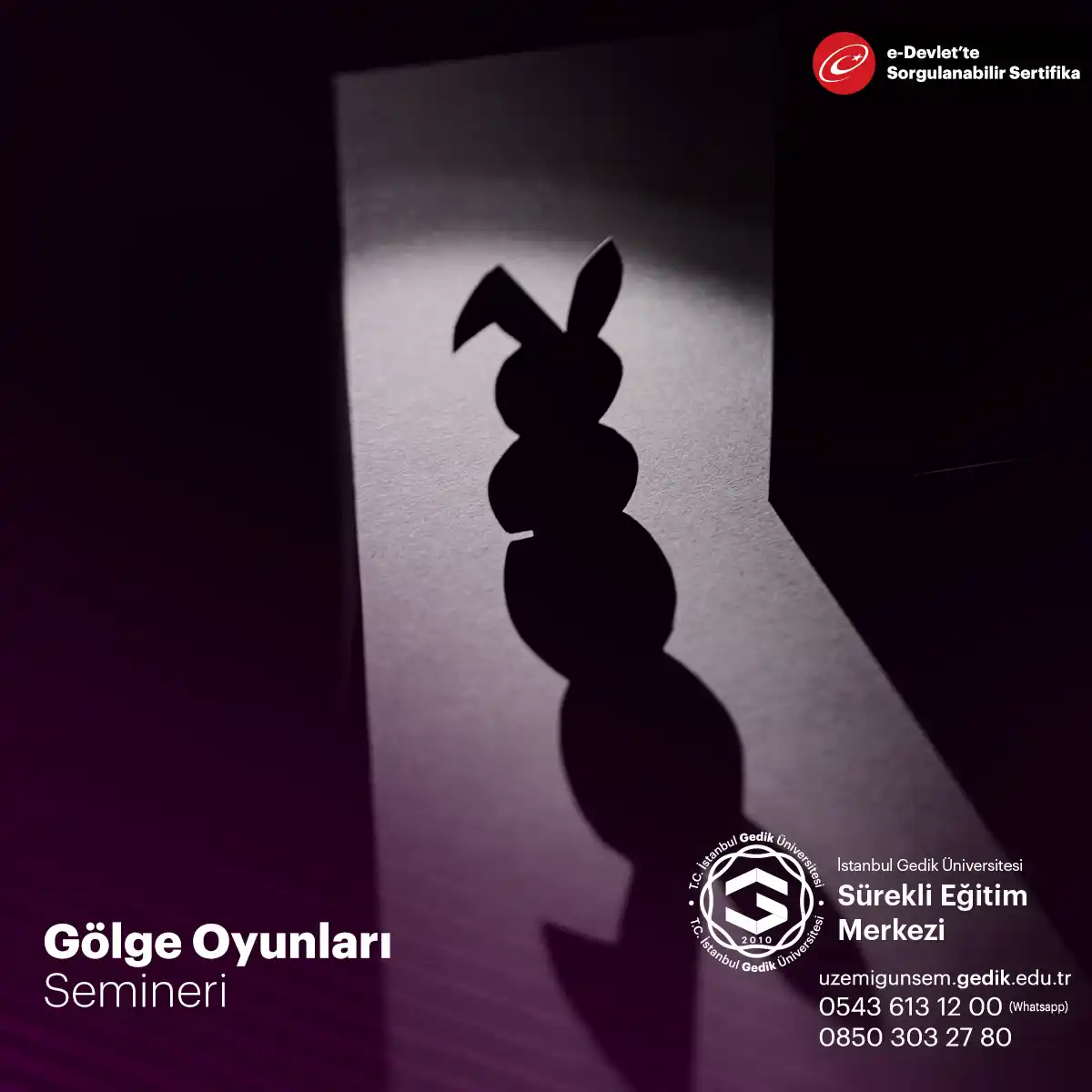 Gölge Oyunları Semineri