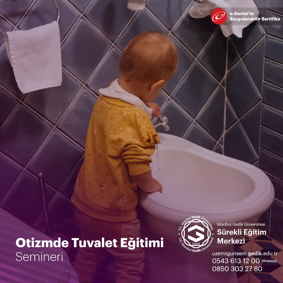 Otizmde Tuvalet Eğitimi Semineri