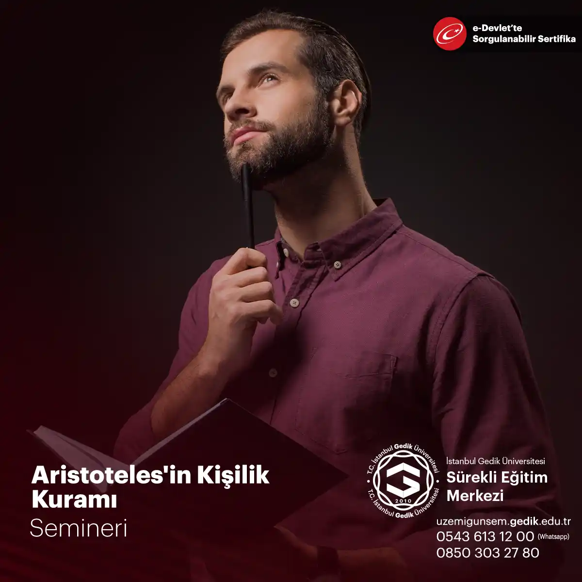 Aristoteles'in Kişilik Kuramı Semineri