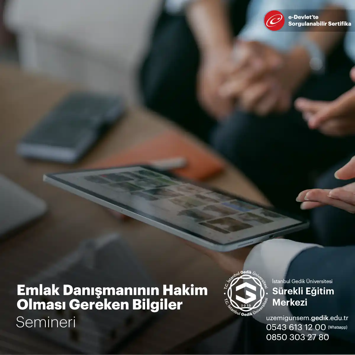 Emlak Danışmanının Hakim Olması Gereken Bilgiler Semineri