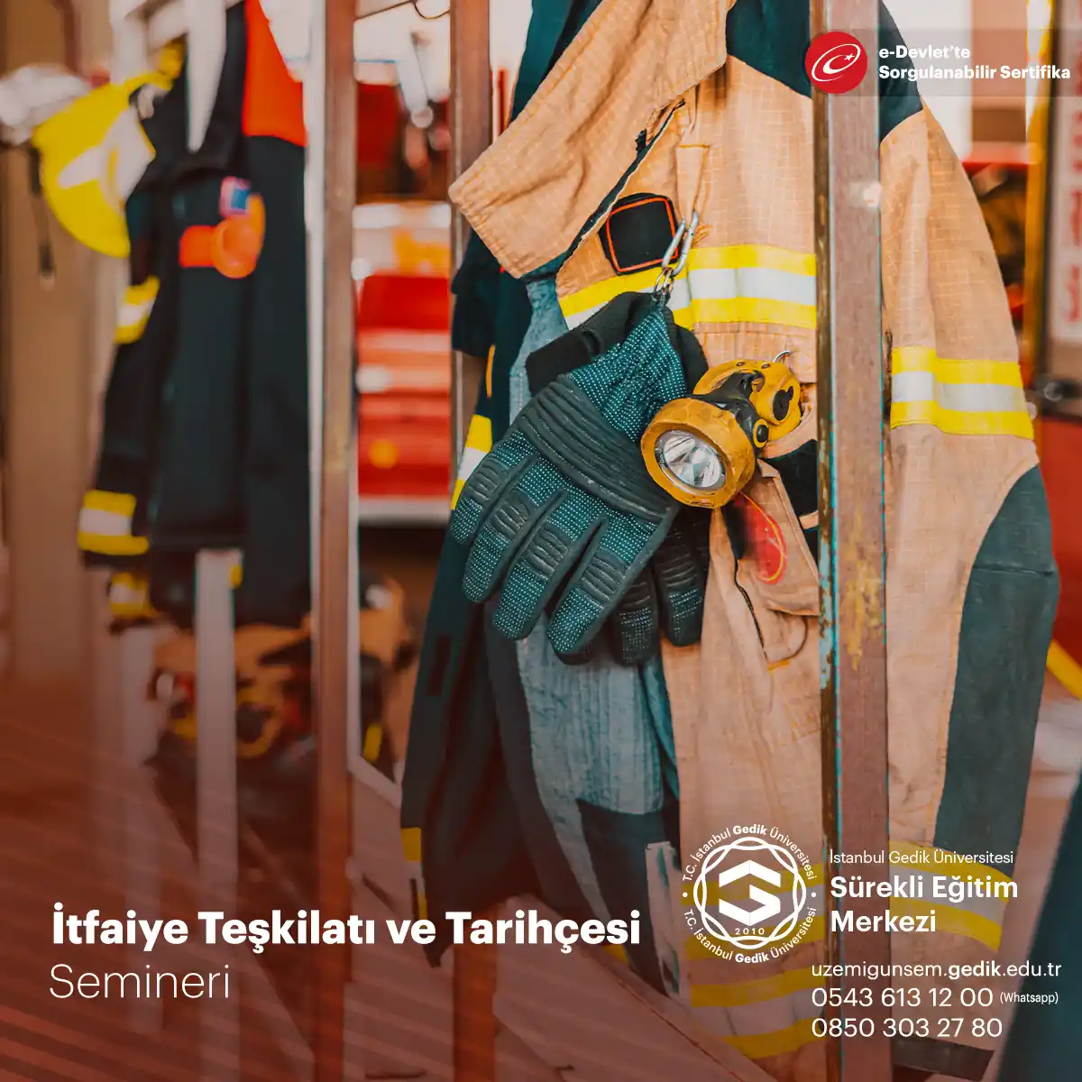 İtfaiye Teşkilatı ve Tarihçesi Semineri