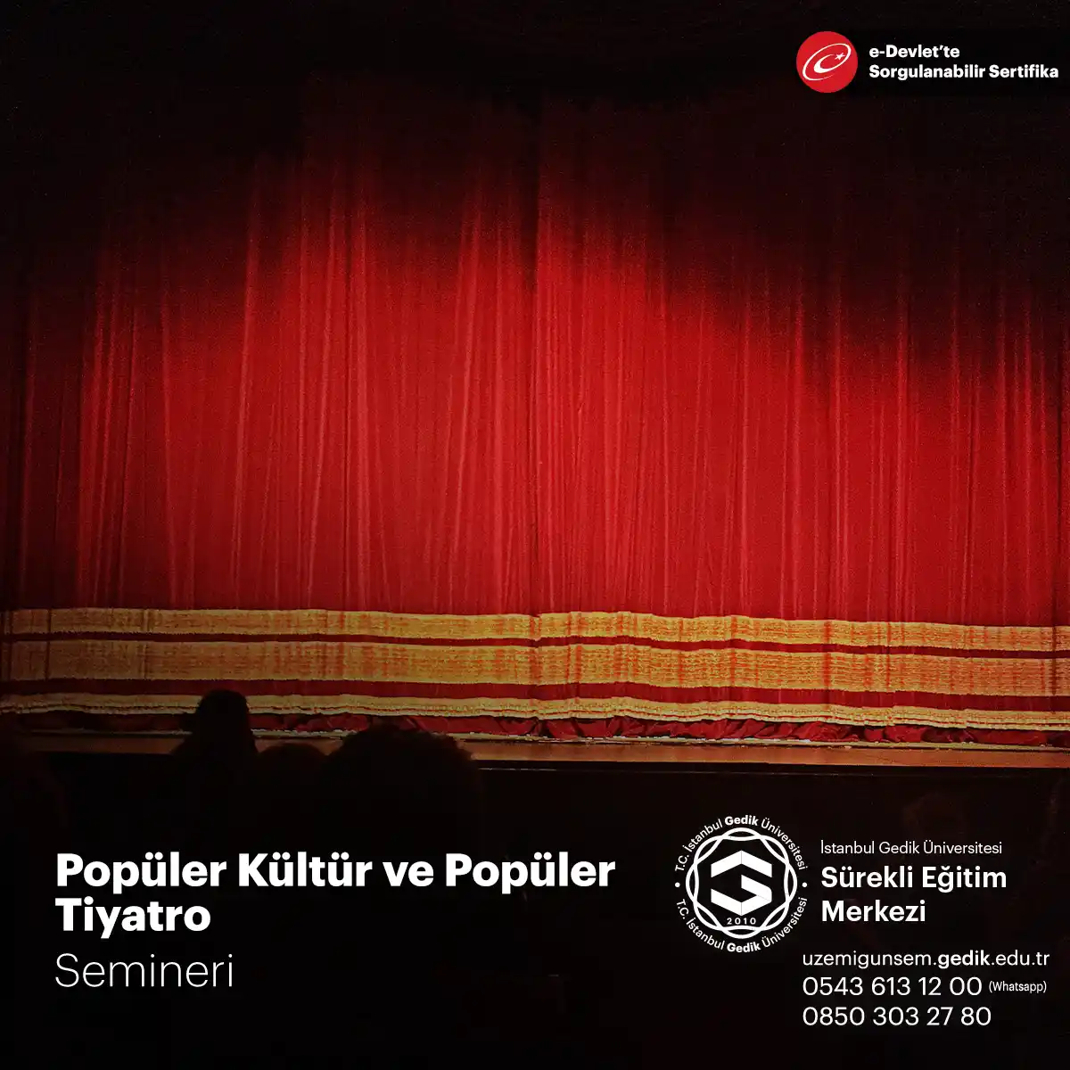 Popüler Kültür ve Popüler Tiyatro Semineri
